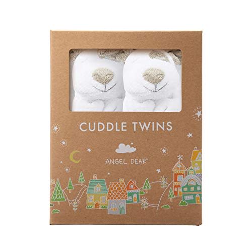 Angel Dear Cuddle Twins Blankie, Spotted Pup