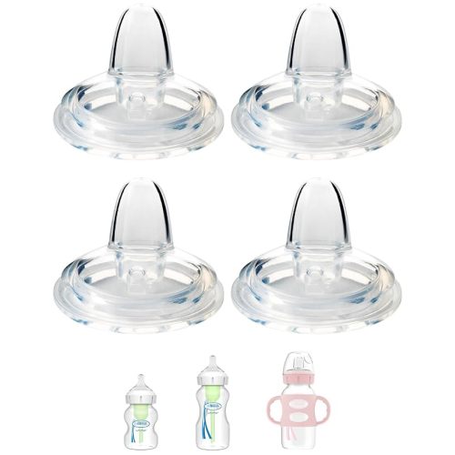 Sippy Nipple for Dr. Brown's Wide-Neck Baby Bottles