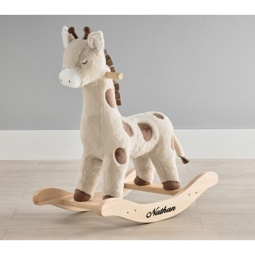 Giraffe Plush Nursery Rocker
