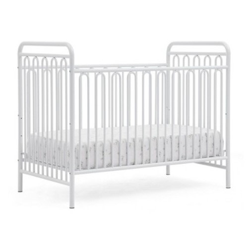 Delta Children Darcy 4-in-1 Metal Convertible Crib - White