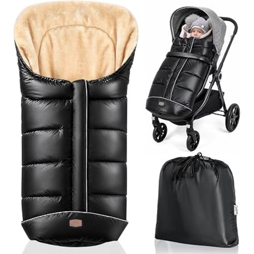 Orzbow Stroller Footmuff Universal, Weather-Proof Baby Bunting Bag, Warm