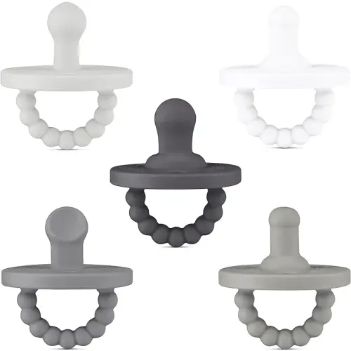 Ryan & Rose Cutie PAT Pacifier Teether (Starter Kit, Alloy)
