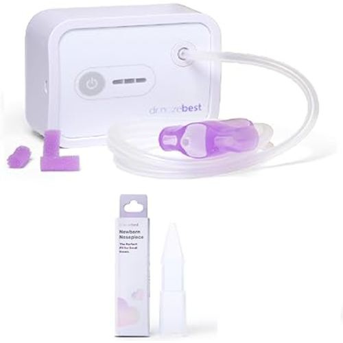 Dr. Noze Best - NozeBot - Electric Baby Nasal Aspirator and Nasal Newborn Nosepiece