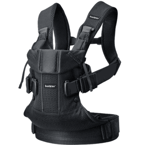 Baby Carrier One Air in flexible, airy mesh | BabyBjörn - Black