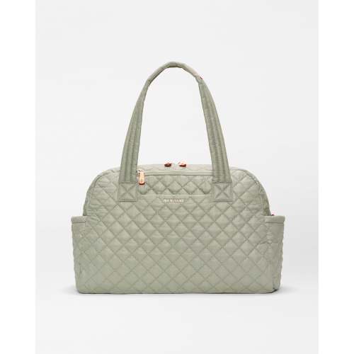 MZ Wallace Agave Green Jimmy Deluxe Duffel – Duffle | MZ Wallace