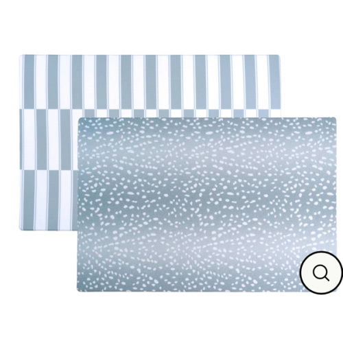 Antelope + Stripe, In Slate Blue