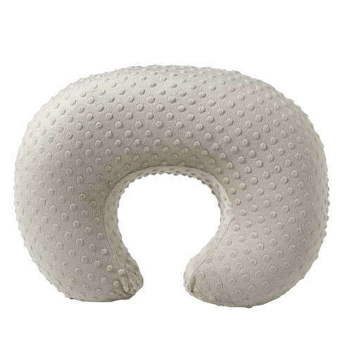 Minky Dots Nursing Pillow Cover, Case Plush Breathable Breastfeeding Pillow Slipcover Fits Nursing Pillow, Super Soft Snug Positioners for Baby Boy Baby Girl