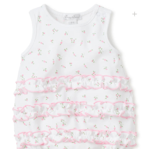 Garden Roses Ruffle Bubble