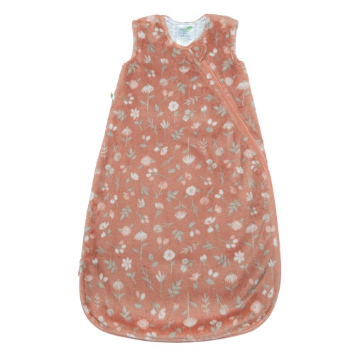 Plush sleep bag - Flowers (1.5 togs)