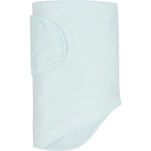 Miracle Blanket Baby Sleep Wearable Swaddle Wrap for Newborn Infant Boy or Girl 0-3 Months, Mint