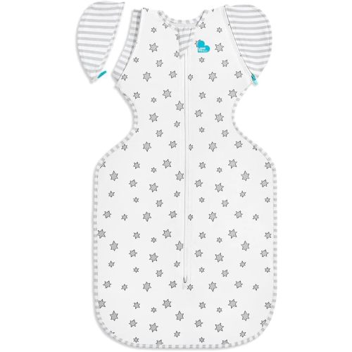 Love to Dream Swaddle UP Transition Bag, Silky-Lux, Super Soft Luxurious 100% Viscose from Bamboo, Lite 0.2TOG Cream Superstar, Medium, 13-19lbs