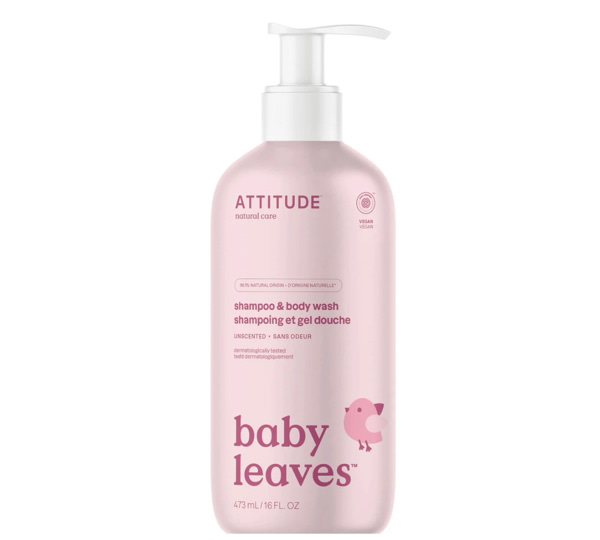 Baby Shampoo & Body Wash 2-in-1 - Clean Ingredients I ATTITUDE