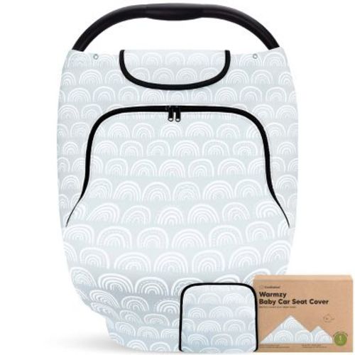 Keababies Baby Car Seat Cover For Spring, Autumn, Winter, Universal Stretch Fit Car Seat Covers For Babies (iris)