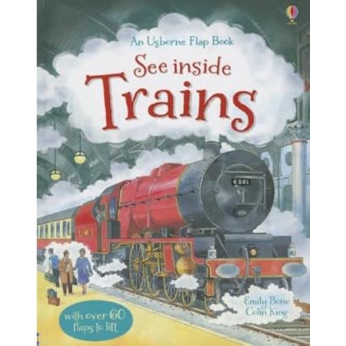 See Inside Trains (Usborne Flap Book)