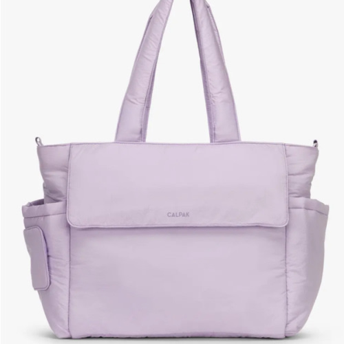 Diaper Tote Bag with Laptop Sleeve - ORCHID