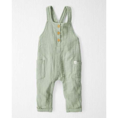 Baby Organic Cotton Gauze Overalls