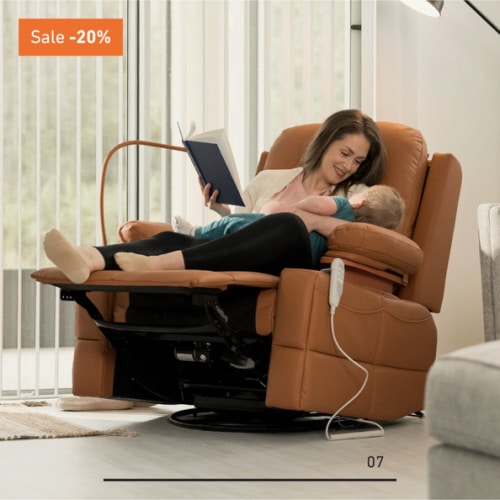 Rocking Nursery Chair for Breastfeeding – MAMAZING