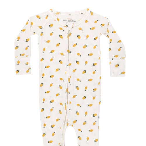 Lemons Small Ribbed Zip Romper – Brave Little Ones