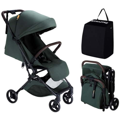 Mamazing Baby Stroller 11.5 lb Ultra Air Lightweight Foldable Carbon Fiber Travel Stroller for Toddler Infant