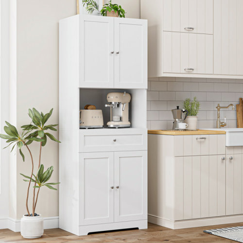 Lark Manor™ Annibelle 67.5" Kitchen Pantry & Reviews | Wayfair