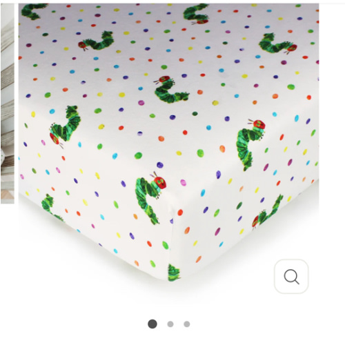 Organic Crib Sheets in Caterpillar – L'ovedbaby