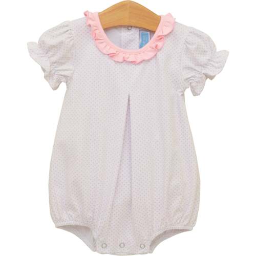 Harriet Bubble - Light Pink Bitty Dot – Kidstop Children's Boutique