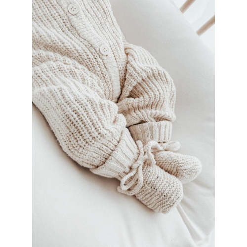 Knit Booties | Honey