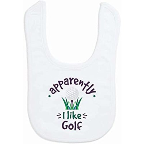 ChalkTalkSPORTS Golf Baby & Infant Bibs | Soft Microfiber Golfing Baby Bibs