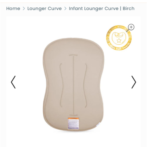 Infant Lounger Curve | Birch