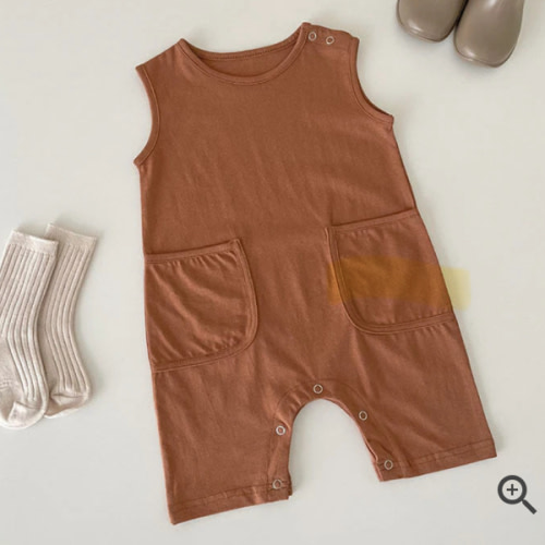 Taylor Sleeveless Pocket Romper – Tilly & Pip