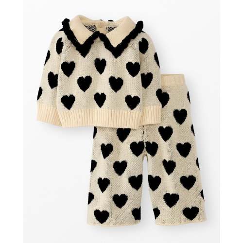 Baby Sweater & Wide Leg Pants Set | Hanna Andersson