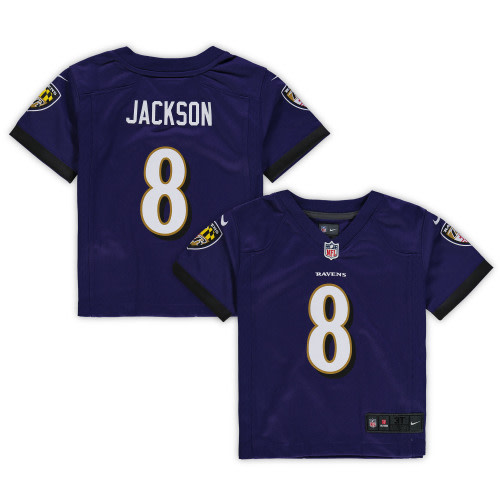 Toddler Baltimore Ravens Lamar Jackson Nike Purple Game Jersey
