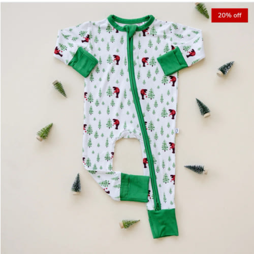 Holiday Hiker Zippie Jammie – Jammie Jams