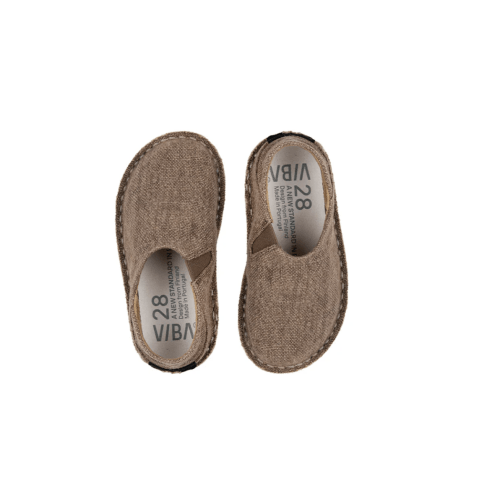 ZUMA Linen Kids Oak Brown Shoes
