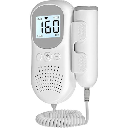 Mini Doppler, Detect and Display Fetal Heart Rate for Home Use