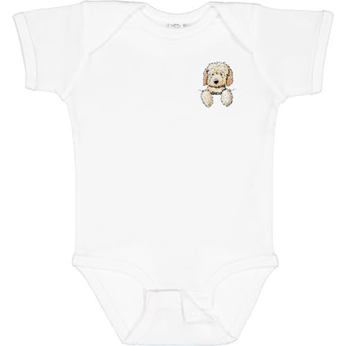 inktastic Pocket Goldendoodle Baby Bodysuit - KiniArt