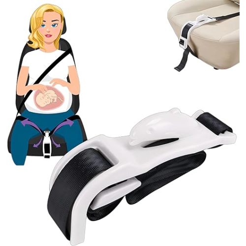 Seats Pregnancy Bump Strap,Prevent Compression of The Abdomen,Comfort&Freedom for Pregnant Moms Belly