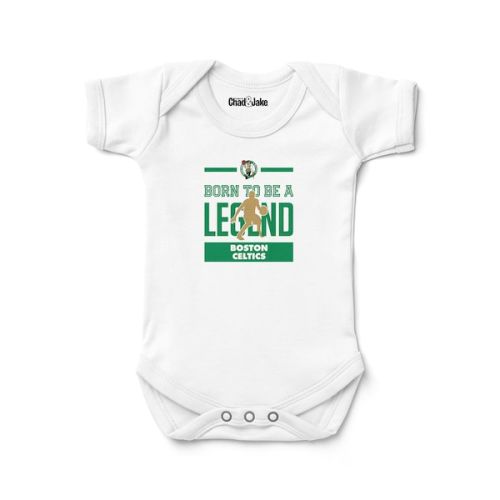 Newborn & Infant Boston Celtics Chad & Jake White Legend Bodysuit
