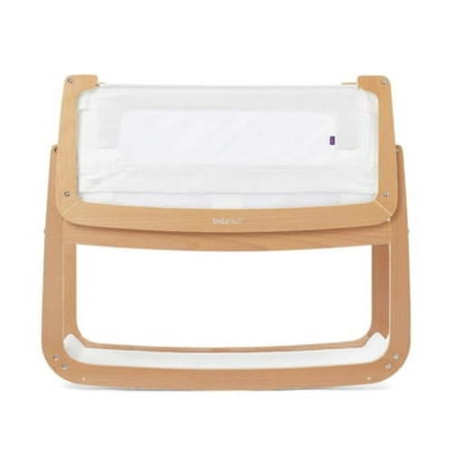 Snuz - SnuzPod4 Bedside Sleeper Bassinet, 0 to 6 Months, Natural