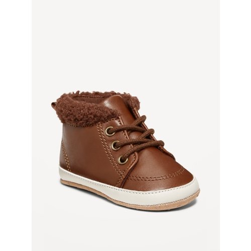 Faux-Leather Boots for Baby