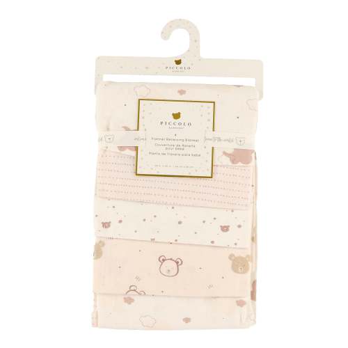 Couvertures de Flanelle (4) - Rose