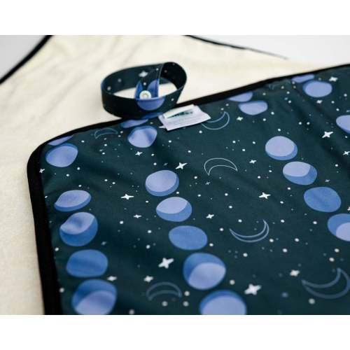 Ultra-Soft Bamboo Machine Washable and Wipeable Diaper Change Mat