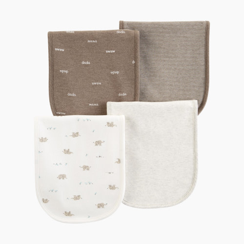 Carter's Burp Cloth (4 Pack) - Ivory