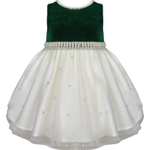 AMERICAN PRINCESS Velvet Mesh Party Dress | Nordstromrack