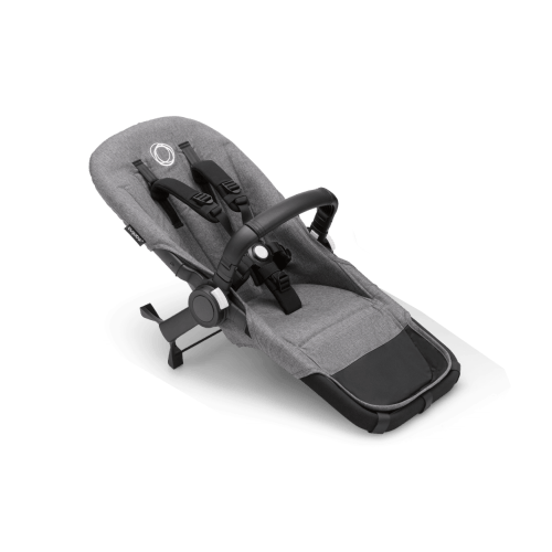 Bugaboo Donkey 5 Duo extension set RW fabric US GREY MÉLANGE