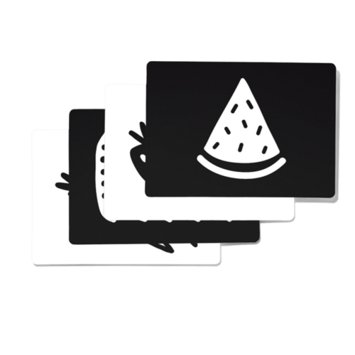 Contrast Black & White Card Set | Baby Contrast Cards | Lovevery