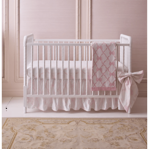 Embroidered Crib Skirt