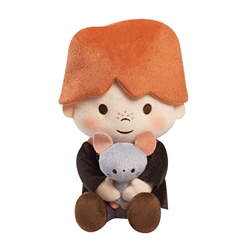 Harry Potter Wizarding Friends and Pals Ron Weasley™ and Scabbers 11-inch Super Soft and Cuddly Plush Stuffed Animal, Kids Toys for Ages 3 Up, Amazon Exclusive by Just Play