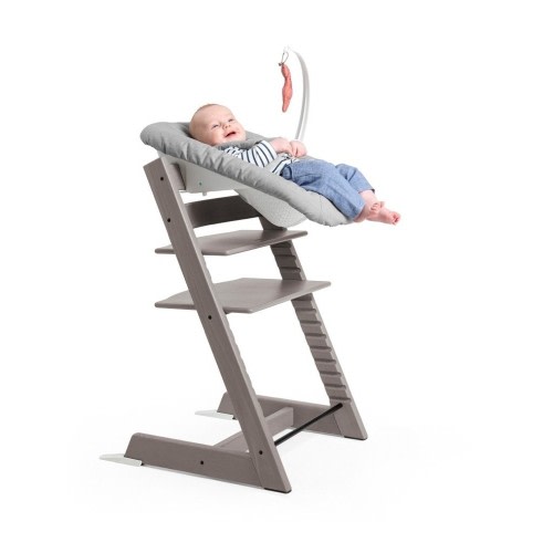 Stokke Tripp Trapp Newborn Set V2 Grey | Highchair Accessories | Baby Bunting AU