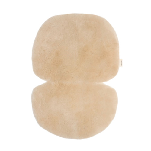 BINIBAMBA Peanut Sheepskin Buggy Liner